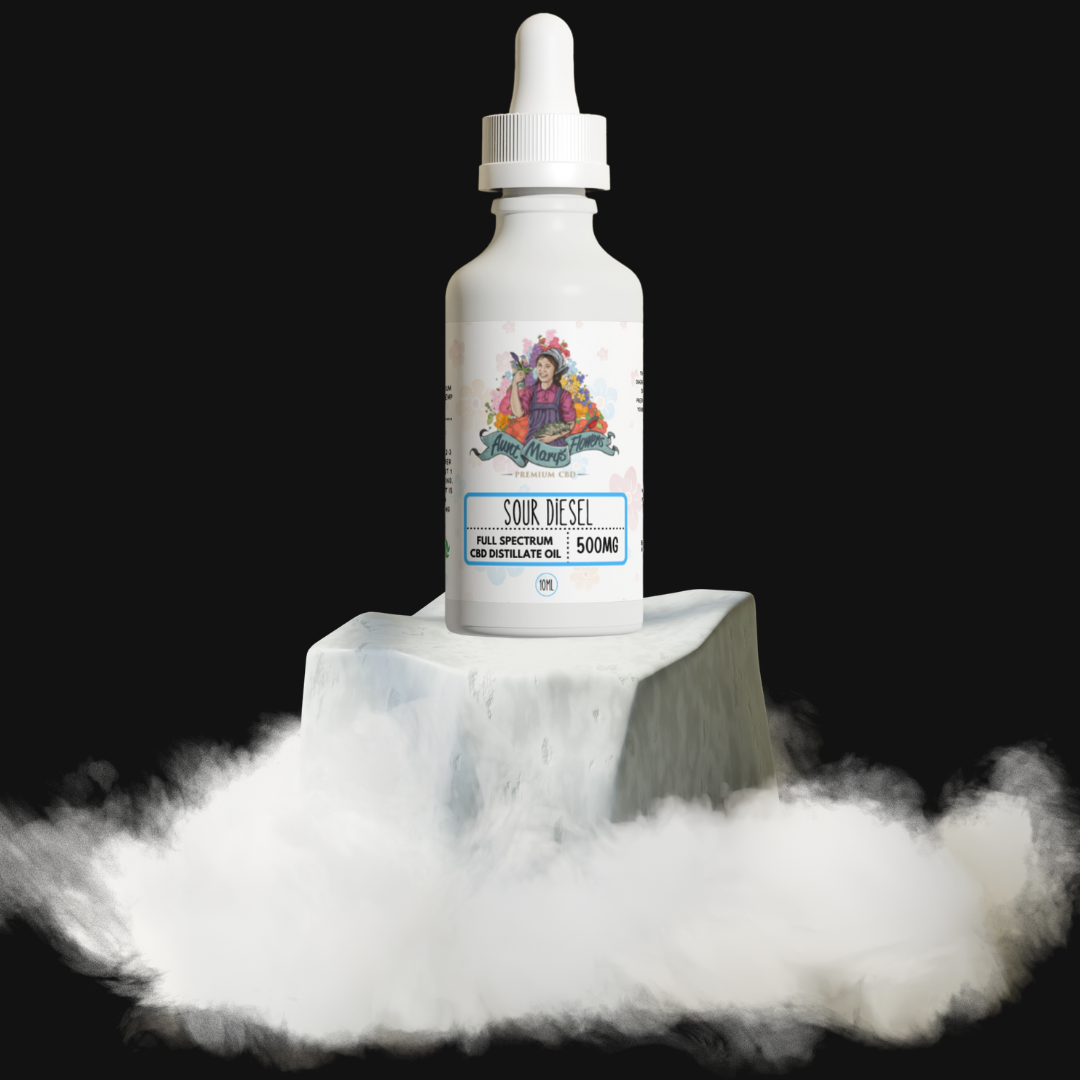 CBD Oil 500mg - Sour Diesel
