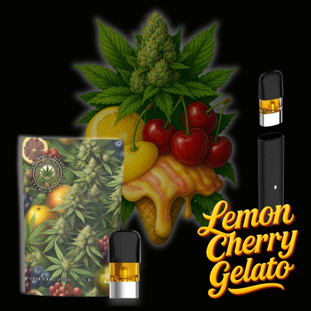 "Live Canna Terps"| Lemon Cherry Gelato | High CBC Pod