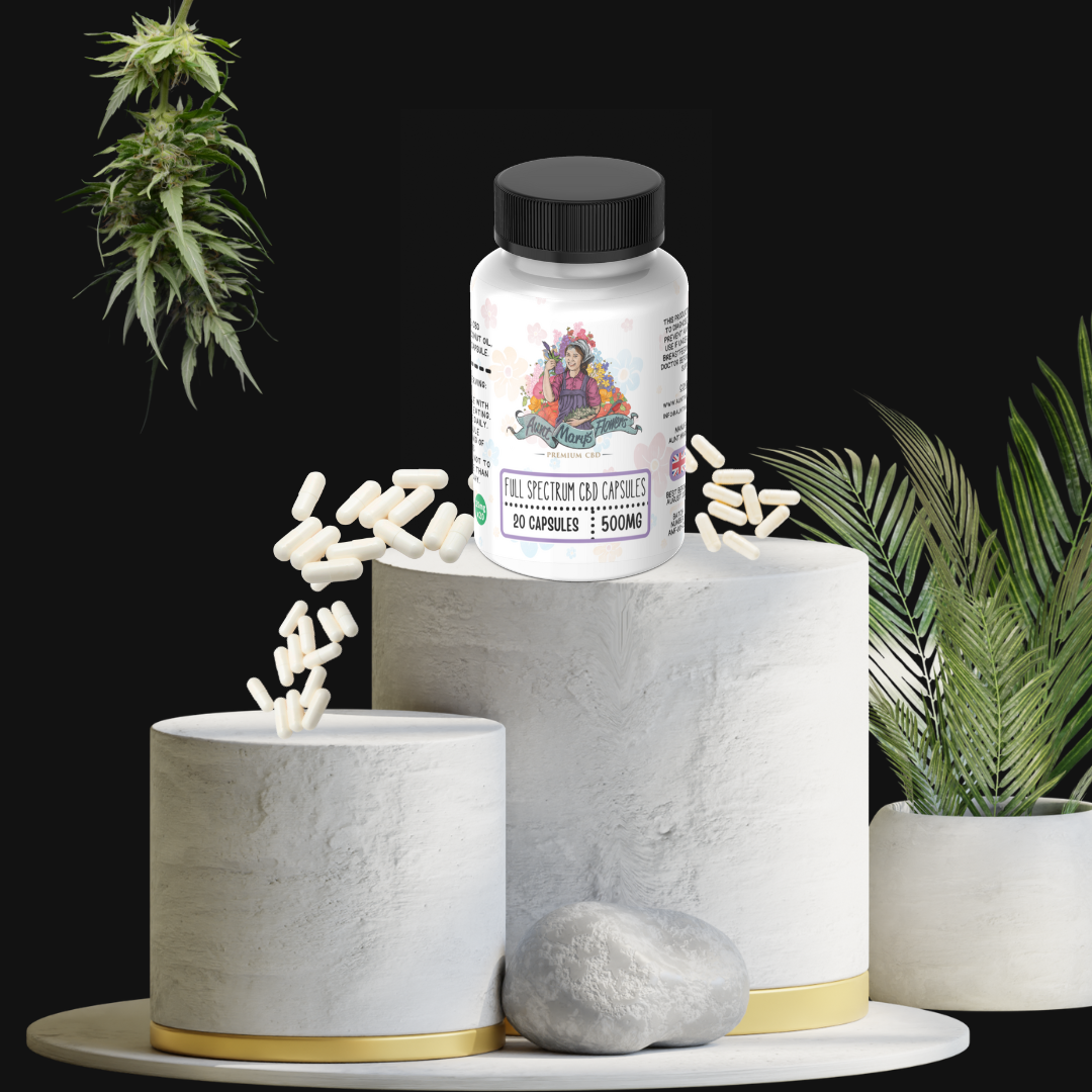 Full Spectrum CBD Capsules | 500mg | 20 Capsules