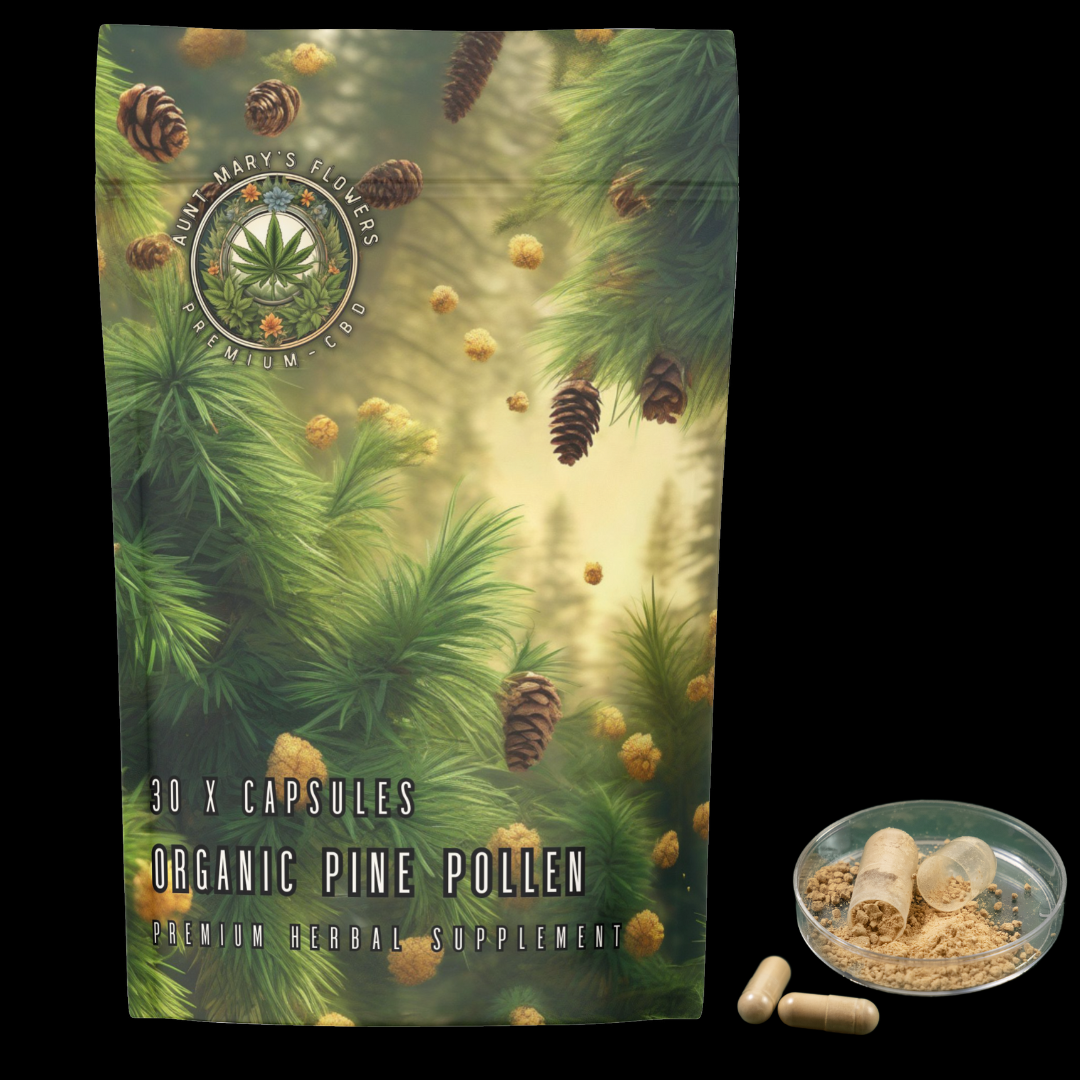 Organic Pine Pollen (30 Capsules)