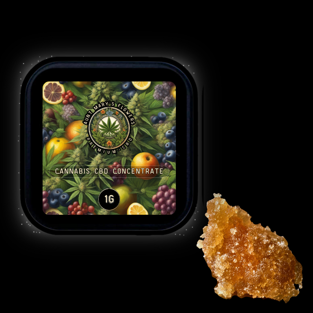 🇺🇸 "Hash Resin" CBD Extract | Cherry Wine | 1g