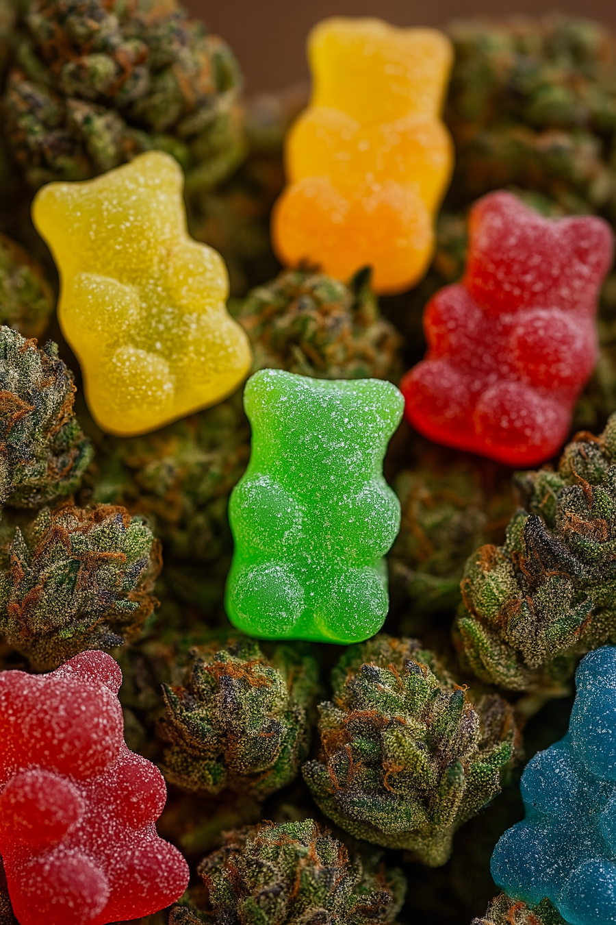 (Vegan) Fruit Gummy Bears | CBD Gummies | 800mg