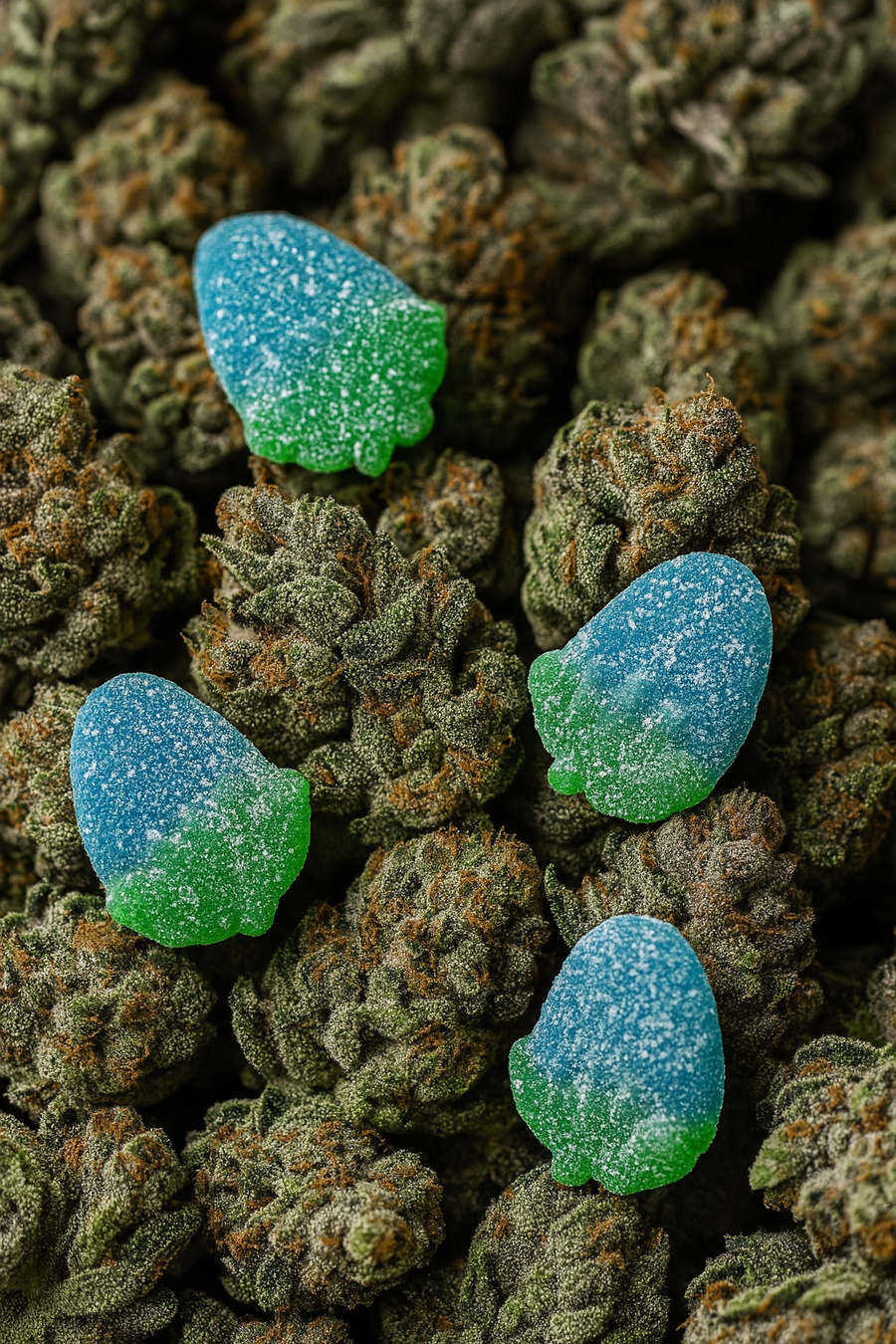 (Vegan) Blue Raspberries | CBD Gummies | 800mg