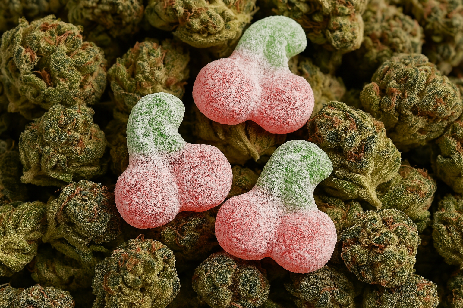 (Vegan) Sour Cherries | CBD Gummies | 800mg